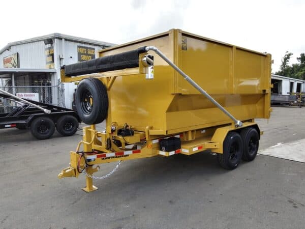 Yellow Roll Off Trailer