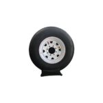 ST235/80R16 LR E Tire On White or Black Rim